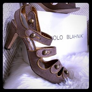 Monolo Blahnik strappy Sandals